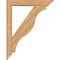 Ekena Millwork Funston Traditional Smooth Bracket w/ Offset Brace, Western Red Cedar, 5 1/2"W x 30"D x 38"H BKT0604X30X38FST01SWR - alternate 3